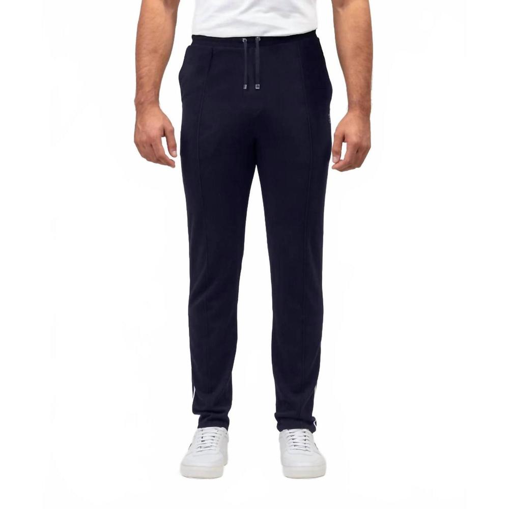 NEW RON DORFF men's sports pant in navy blue